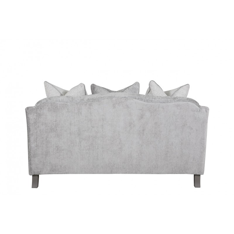 VL Belvedere 2 Seater Sofa Silver